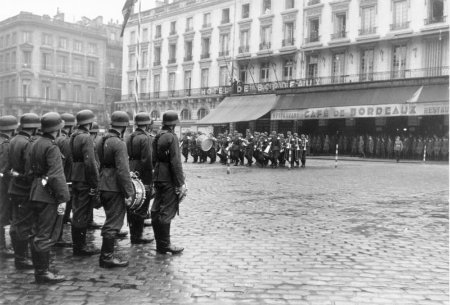 Troupes Allemandes à Bordeaux